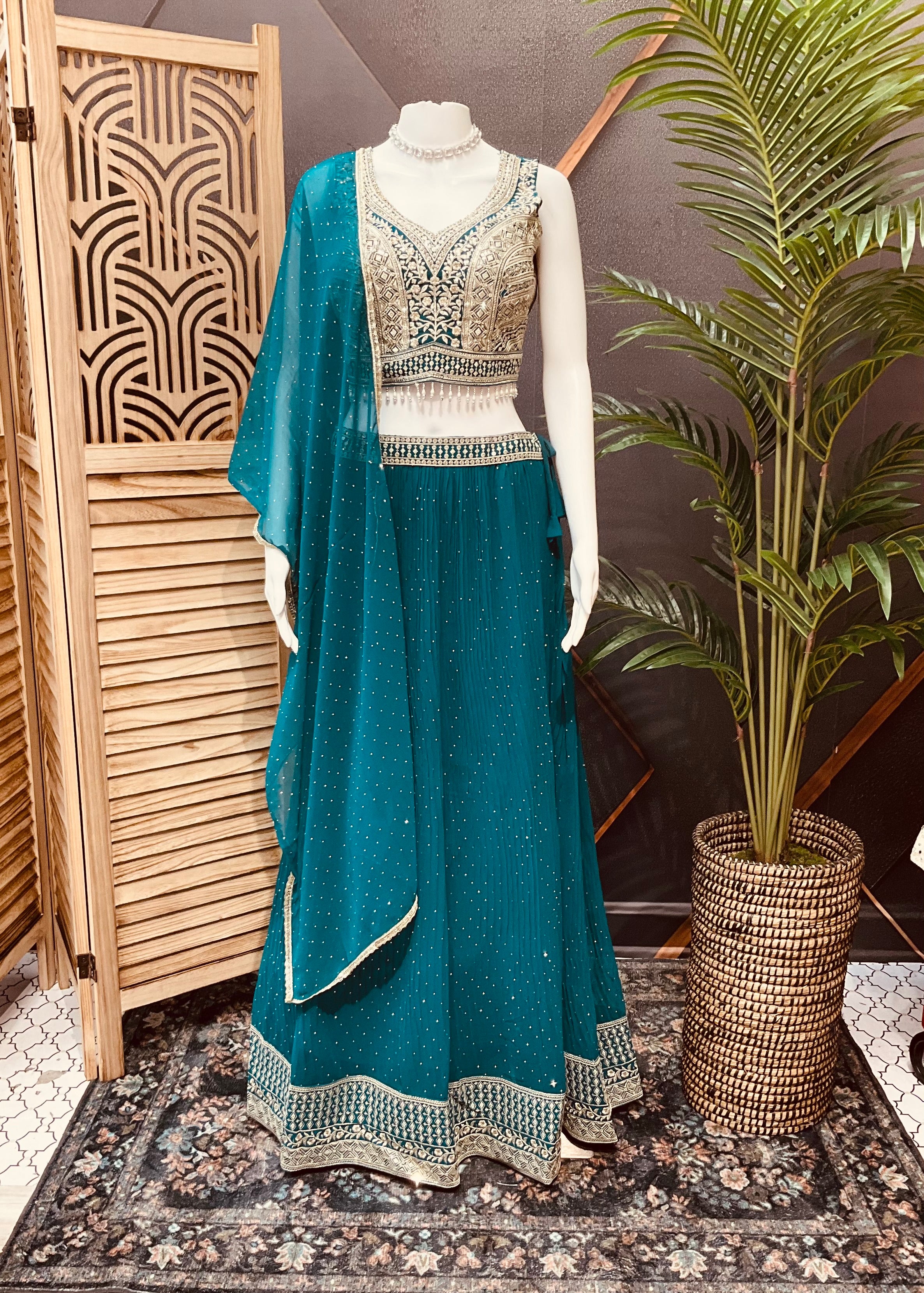 Party Wear Georgette Lehenga set