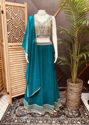 Georgette Party Wear Lehenga Set - Wedding & Festive