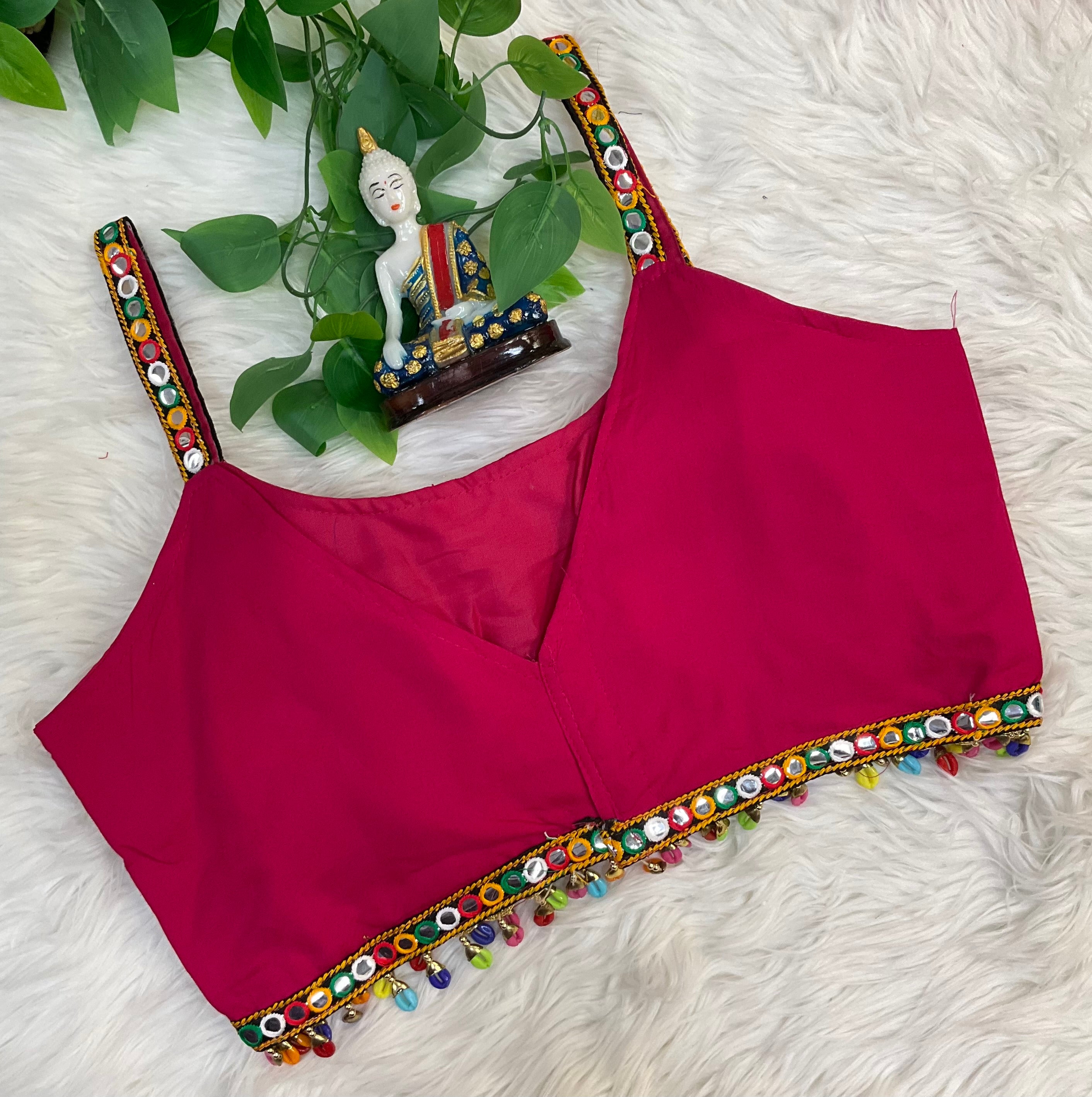 Thin Strap Colorful Pure Cotton Blouses