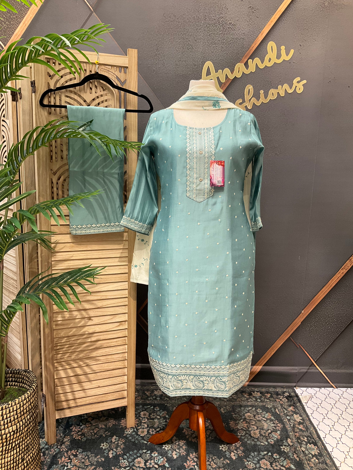 Plus Size Pastel Color - Kurti sets