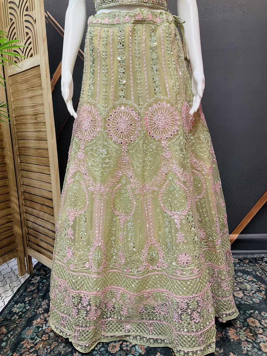 Party Wear Lehenga Set - Designer Heavy Work