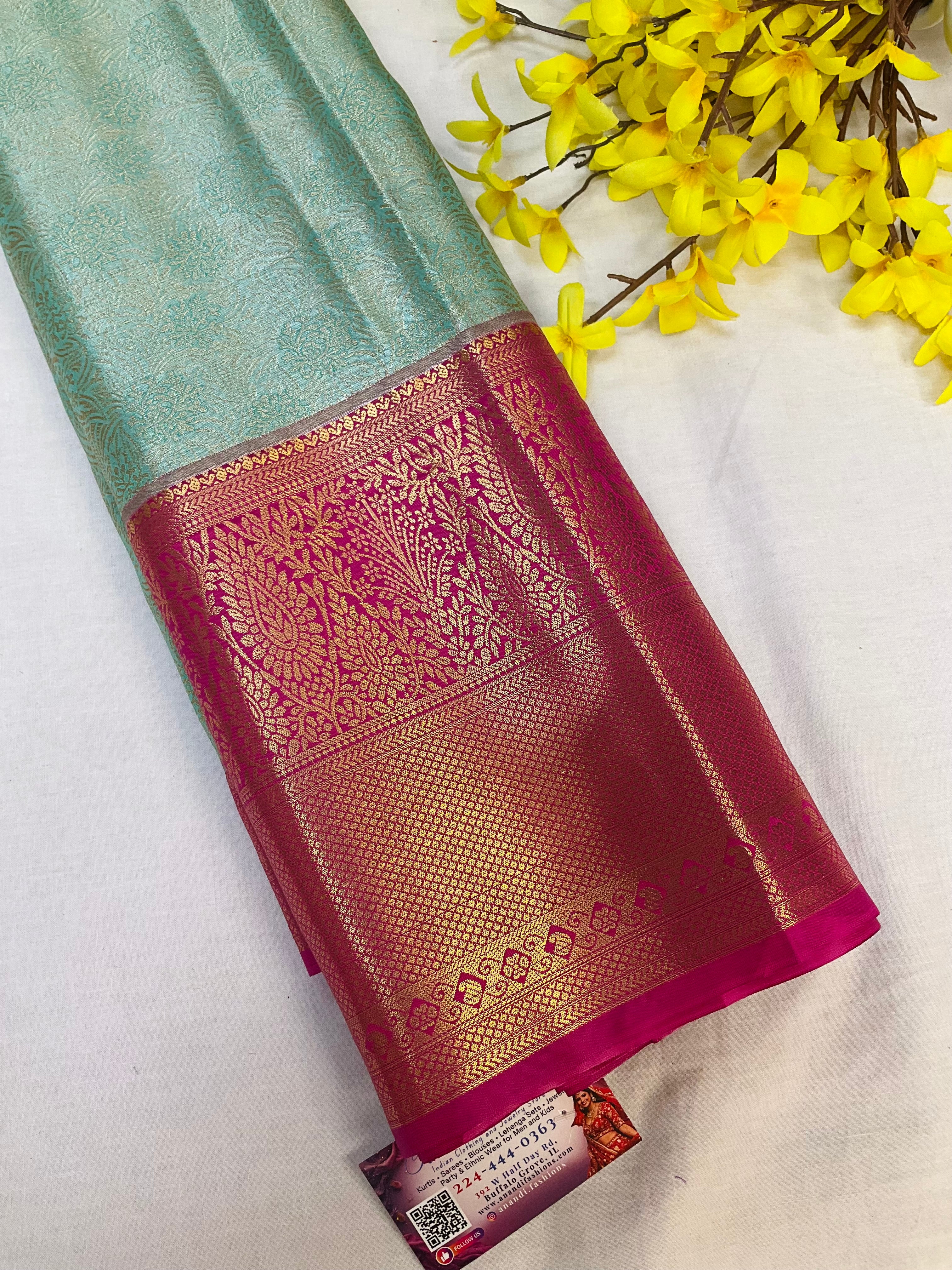 Semi Silk Kanjeevaram Saree