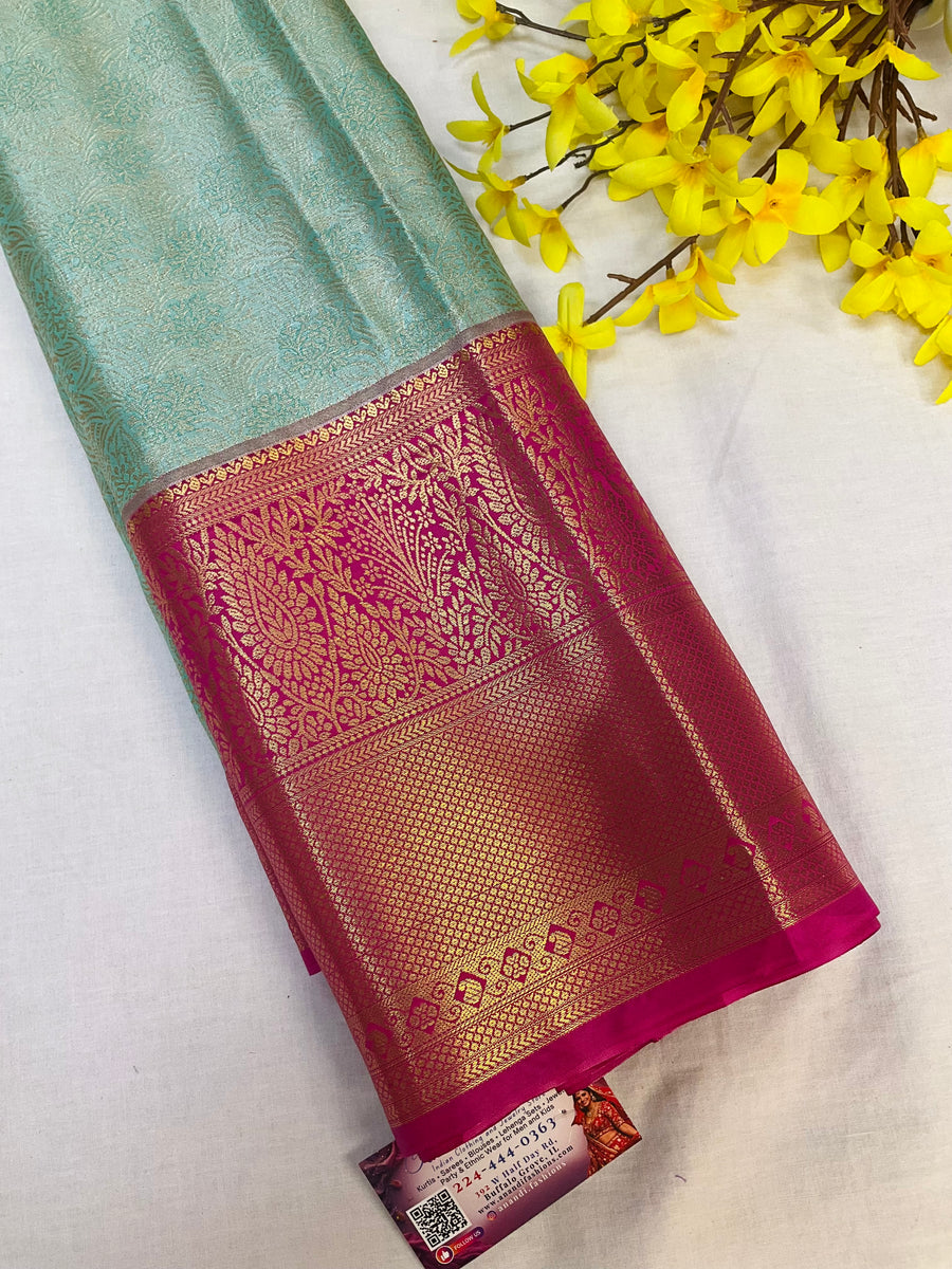 Semi Silk Kanjeevaram Saree