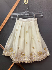 Toddler party Wear Green lehanga