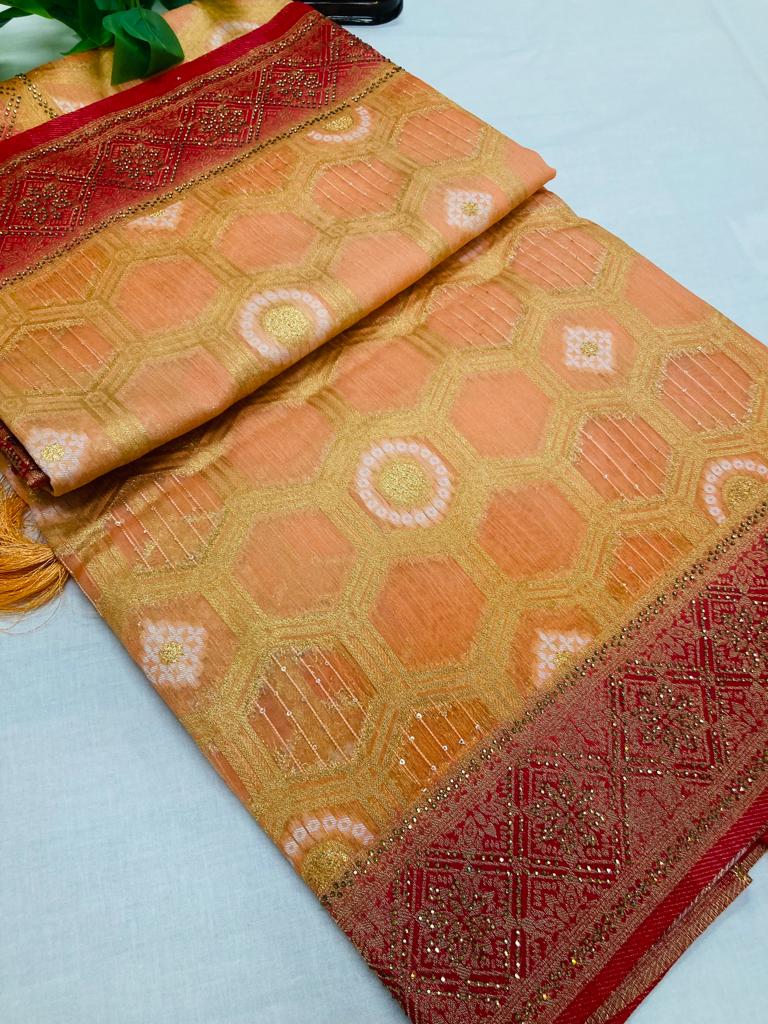 Banarasi Silk Saree - Traditional Banarasi Design with Modern Fashion image 8