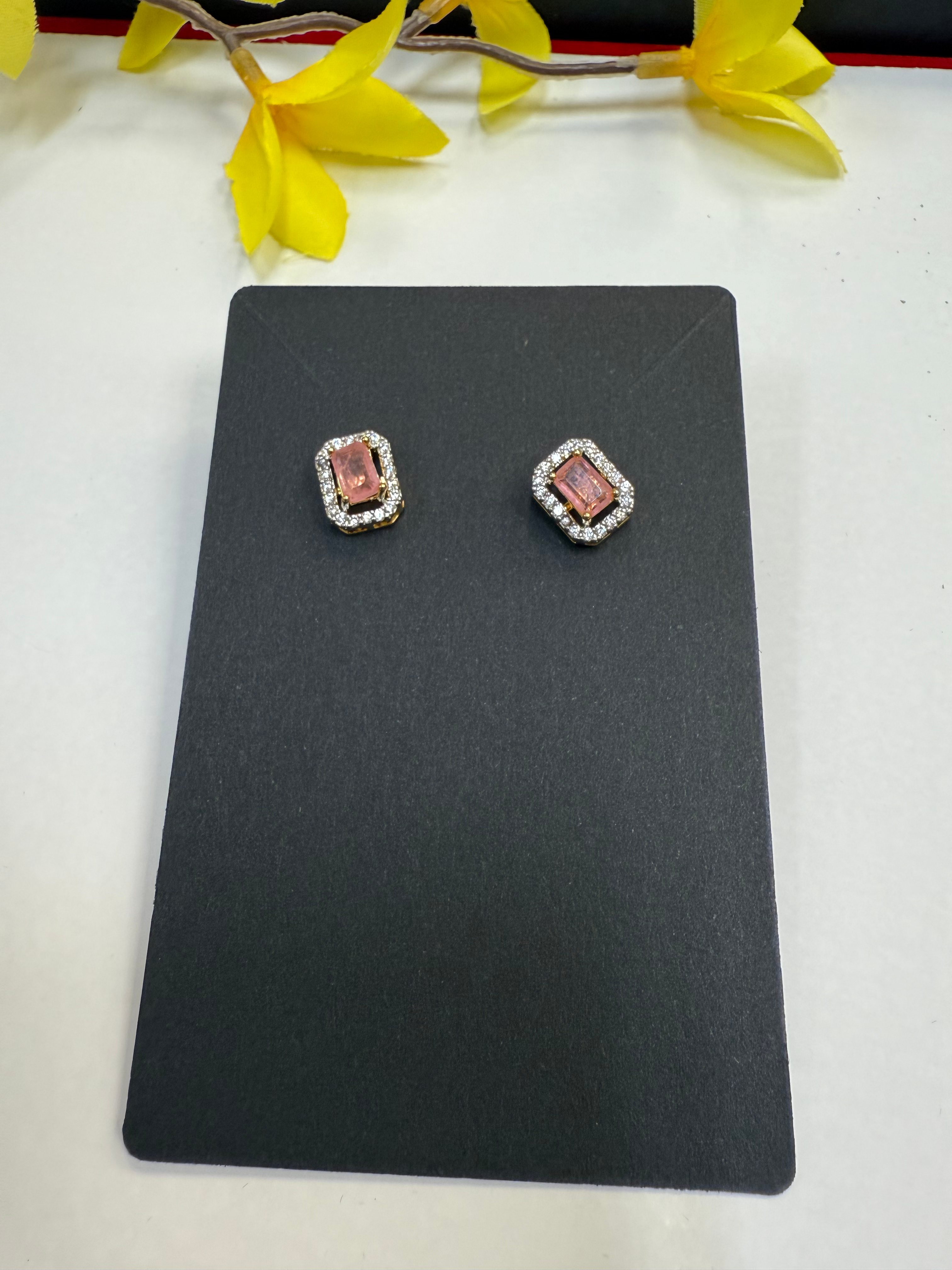 Small Studs/ Stone Earrings  image 2