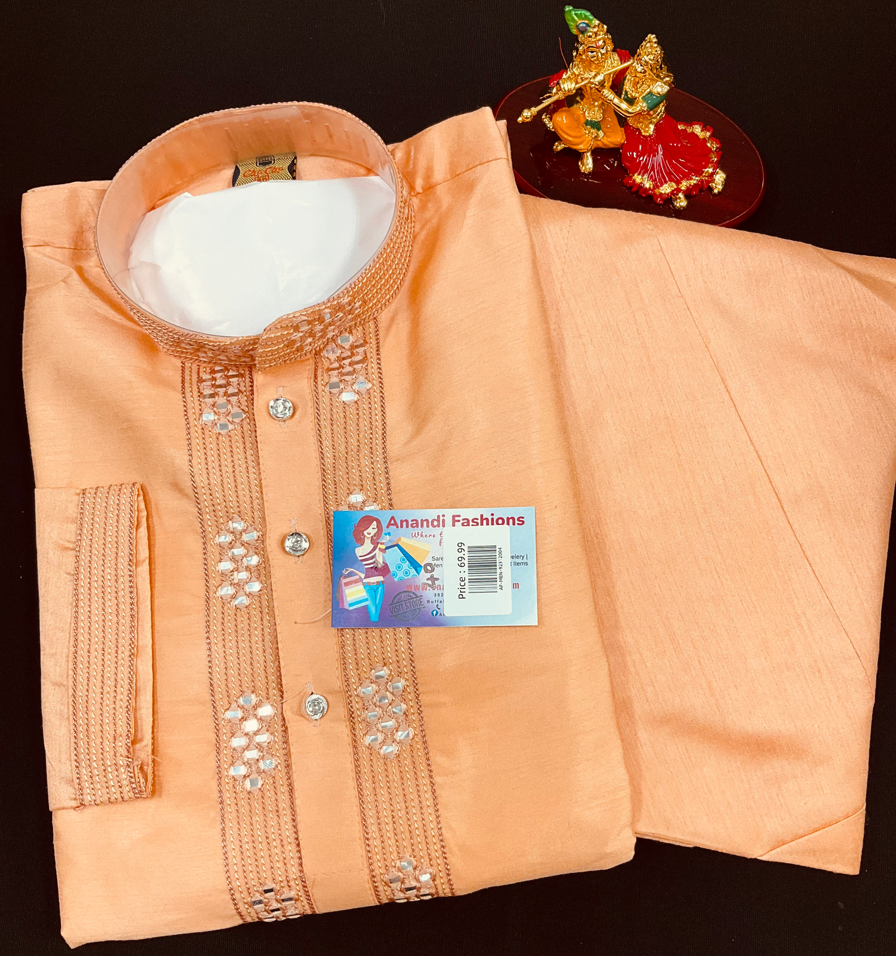 Mens kurta Pajama set - Five Elegant Vibrant Colors Kurta pajama Set image 5