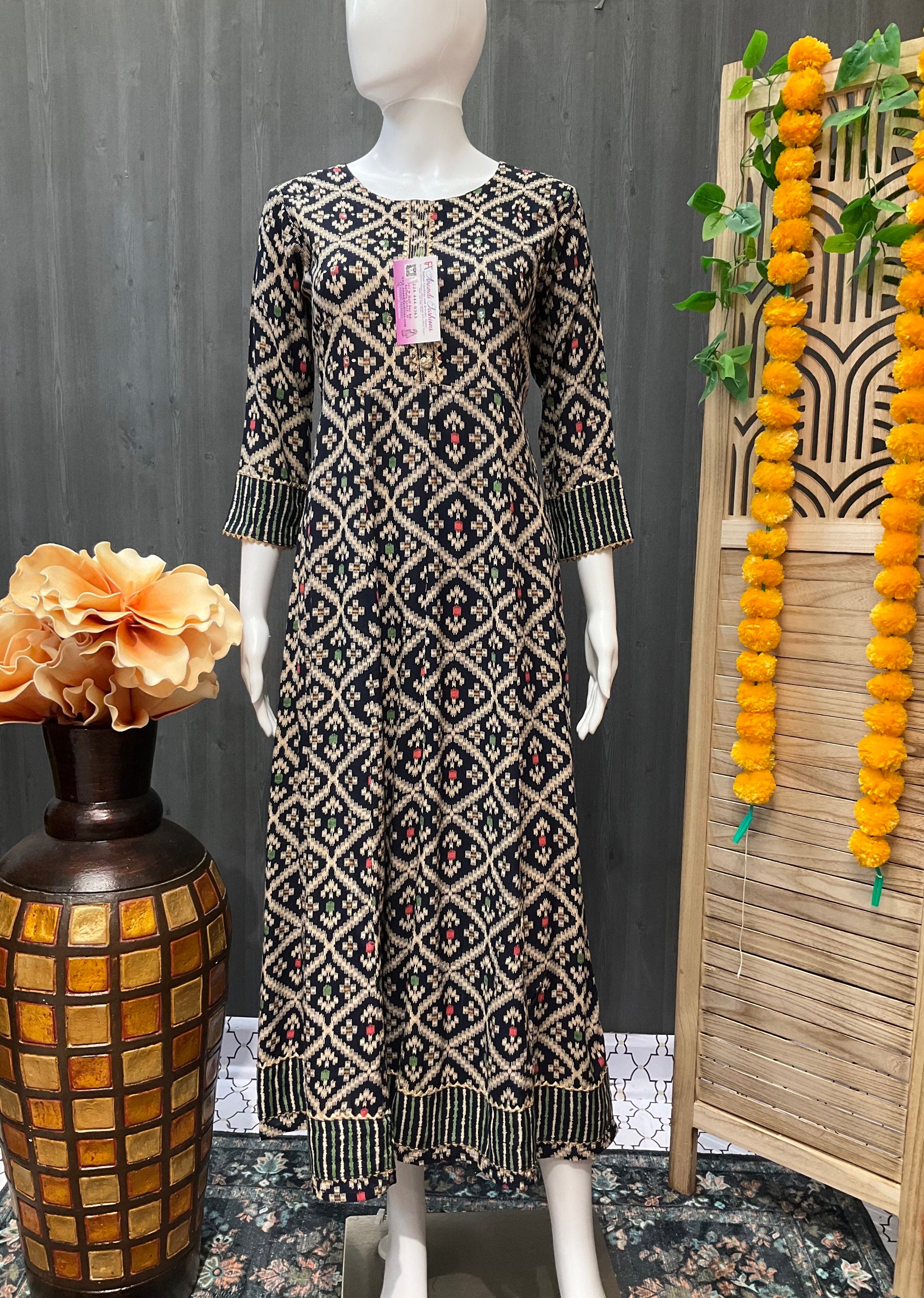 Pure Cotton Anarkali Kurtis image 0