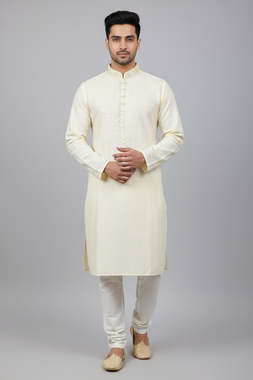 Mens Kurta - Traditional Ethnic Wear (No Pant)