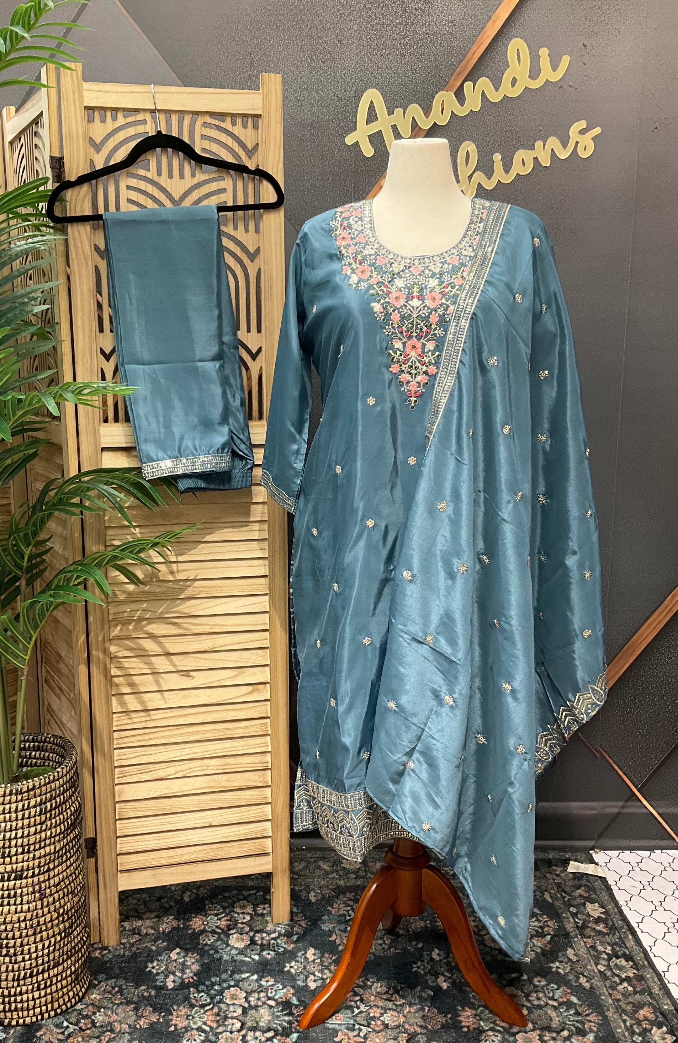 Plus Size Party Wear Kurti set- Size 48/50