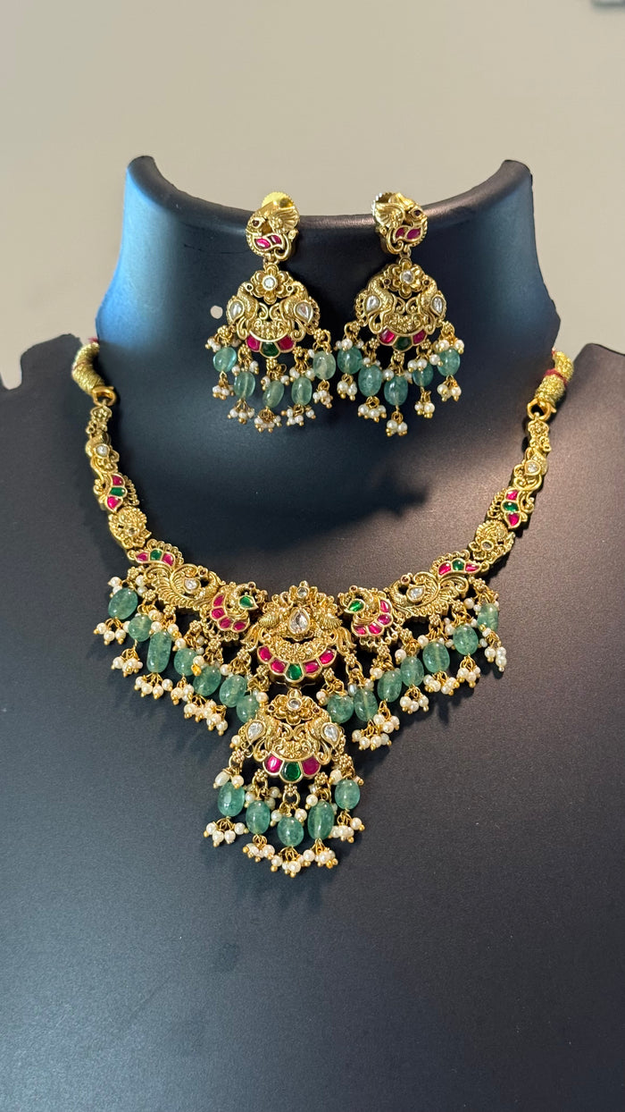 Jadau Kundan Necklace set