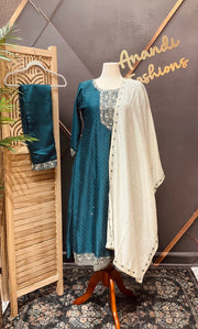 Plus size Party Wear Anarkali kurti set