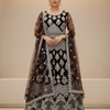 Heavy Work Floor Length Dress Size 38 - Intricate Party Wear