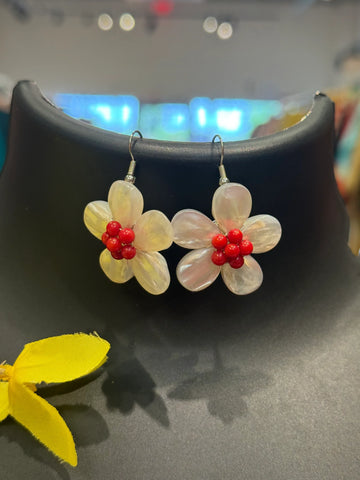 Flower Hanging Earrings