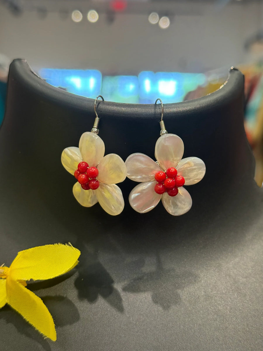 Flower Hanging Earrings