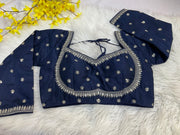 Navy blue color blouse - Women - Blouse - Anandi Fashions