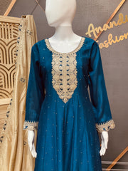 Party Wear Anarkali Palazzo set