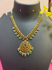 Antique Finish Necklace set with Pendant