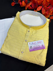 Plus Size Men's Kurta Pajama Sets in Pastel Colors | Big Sizes Ethnic Wear