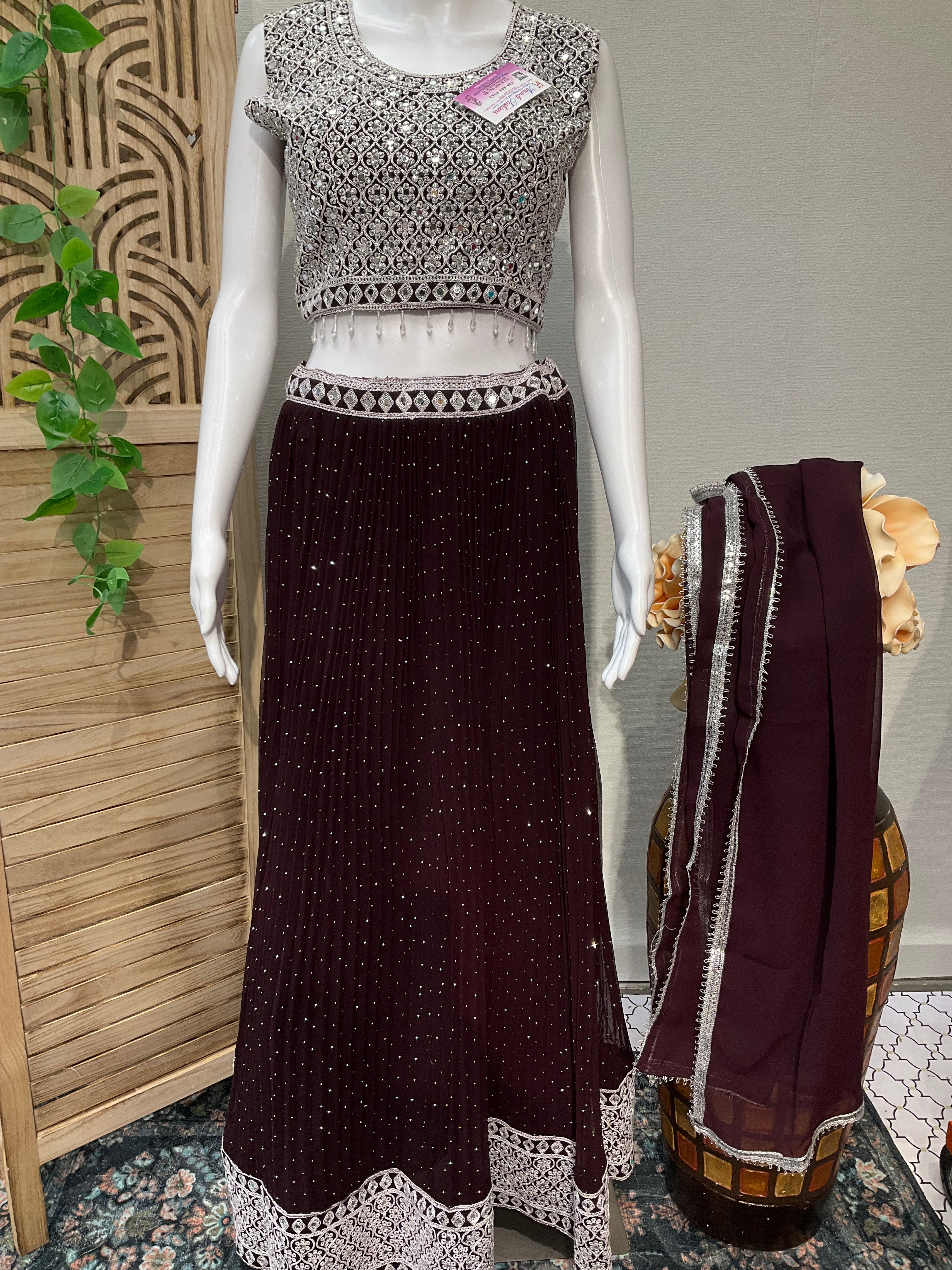 Party Wear Lehenga Collection- Size 38 image 1