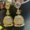 Party Wear - Long CZ Jhumkas/Earrings- BiG Size