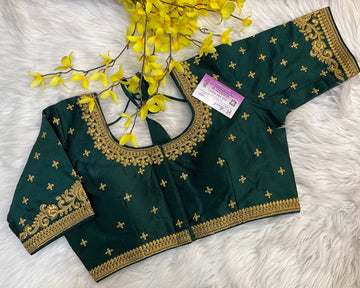Size 40-Front Opening Work Blouse