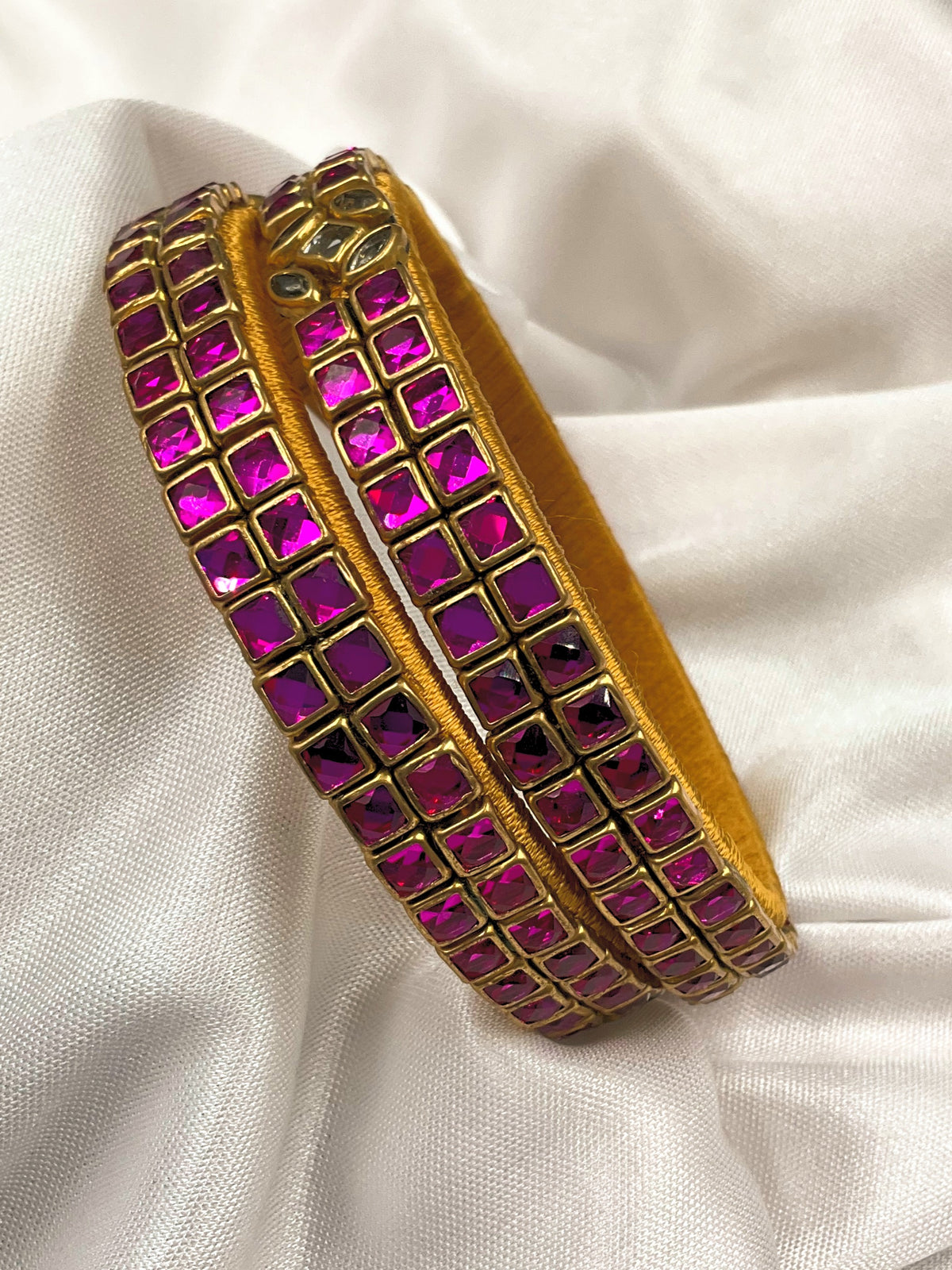 Bangles of India - Kundan Stone Bangles(pair) image 0