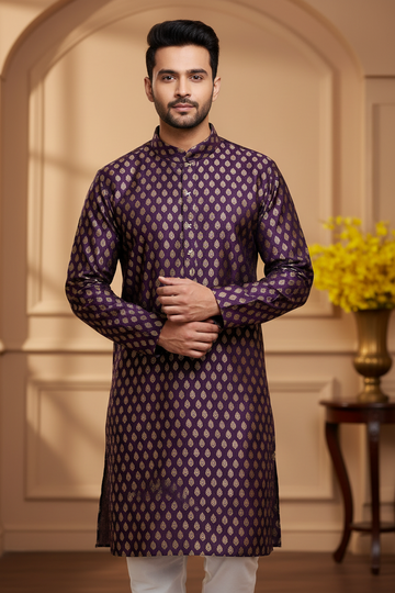 Purple Men's Wear kurta sets