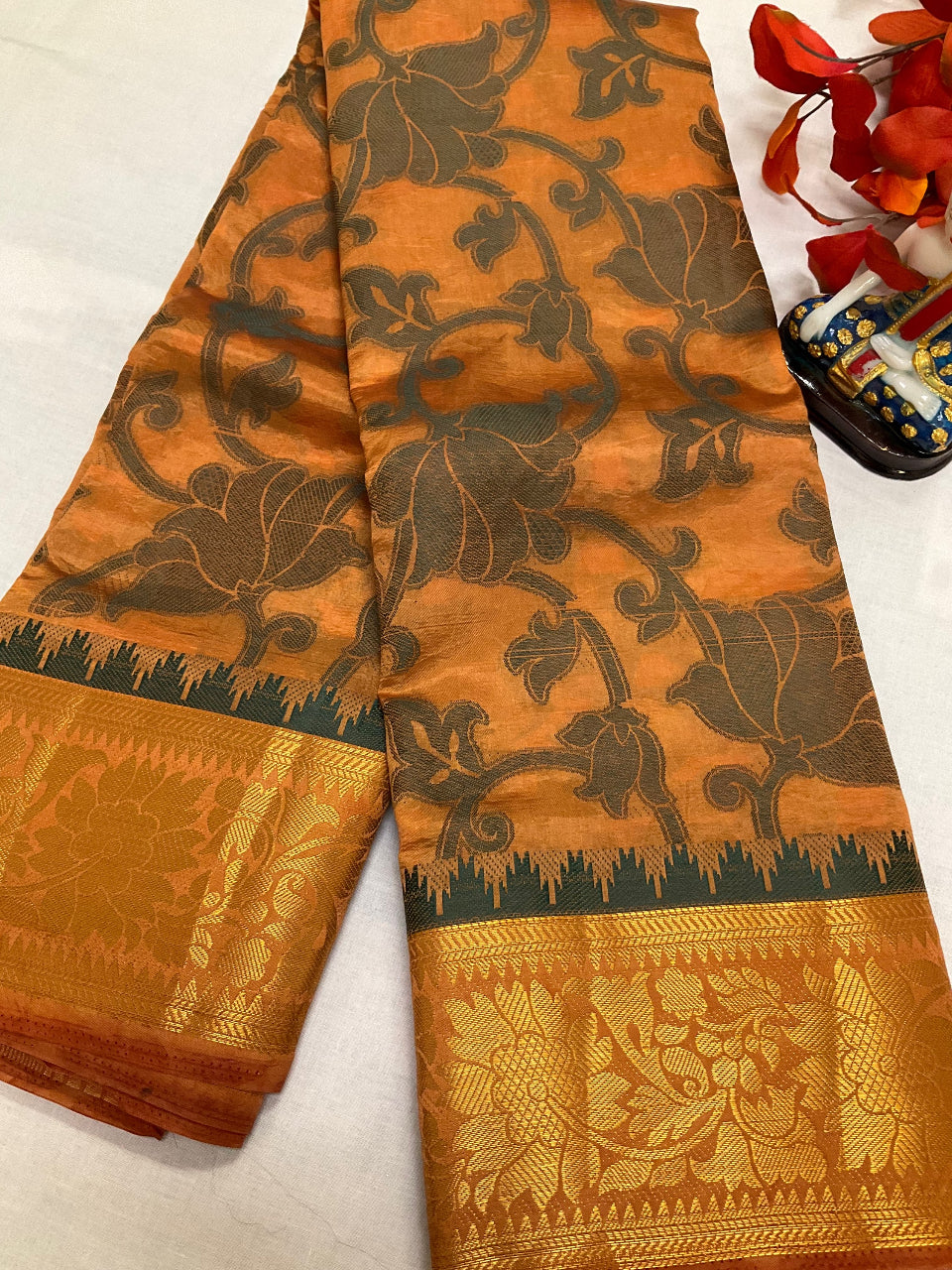 Indian Silk Saree - Semi Silk Saree image 1