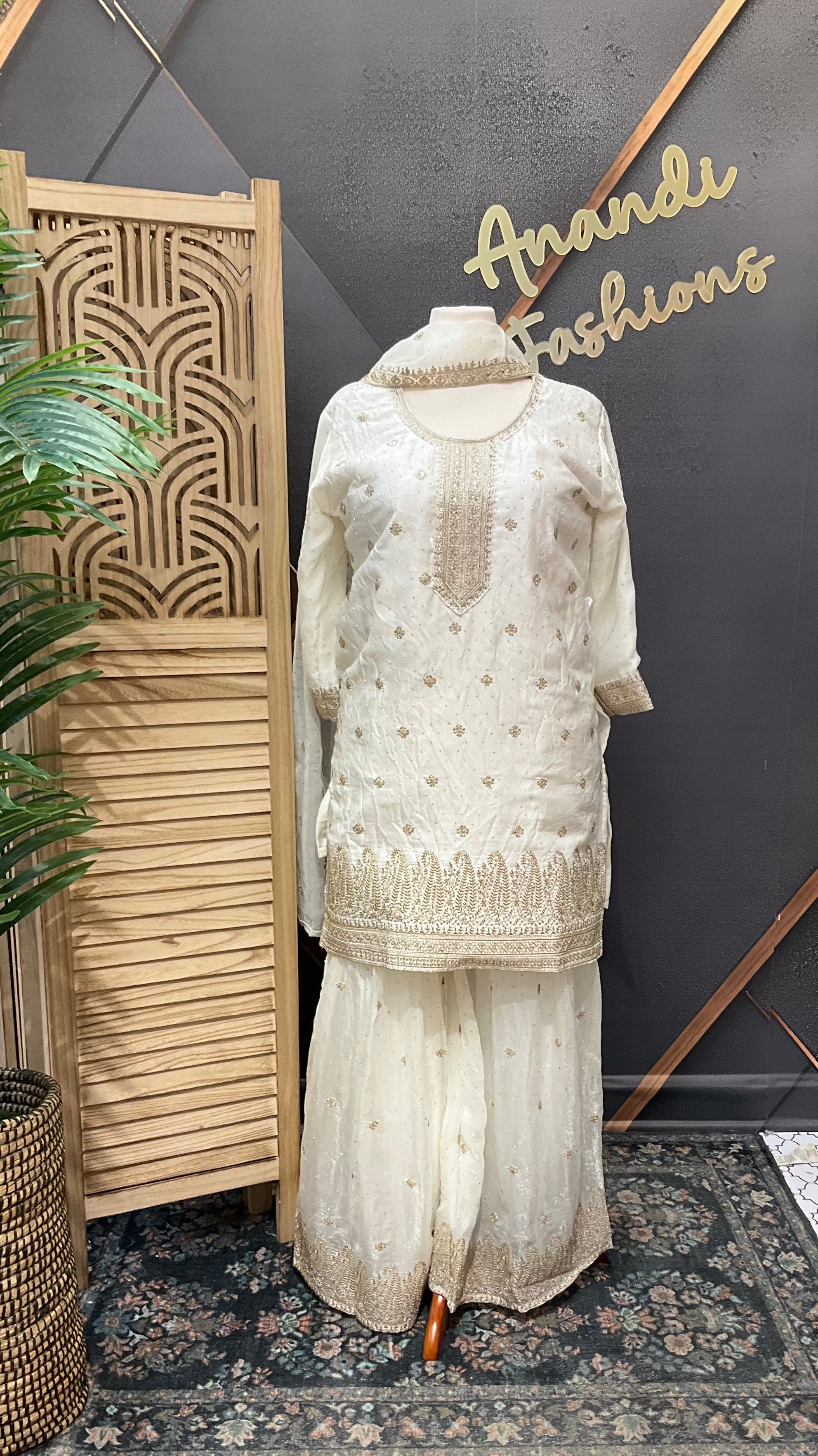 Size 44 - Party Wear Sharara set