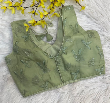 Light Green Blouse-size 38
