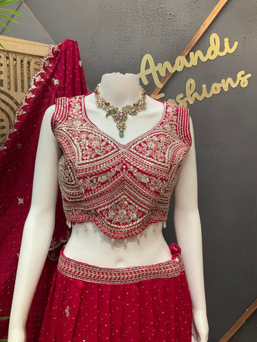Size 40- Party Wear Lehenga sets
