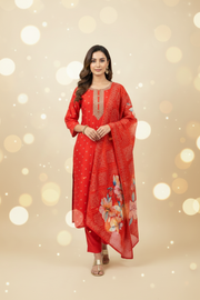Women’s Banarasi Kurti Set