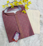 Men’s Onion Pink Kurta Set