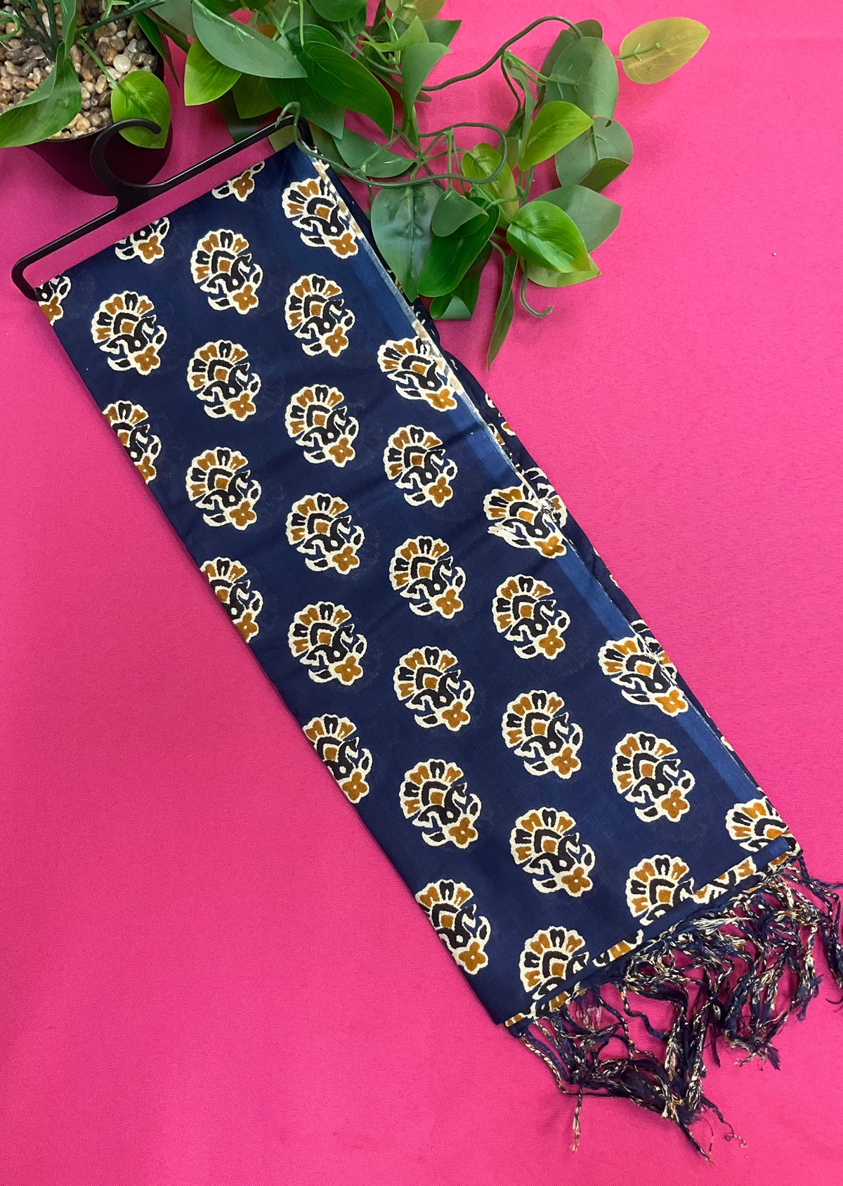 Navy Blue Scarf