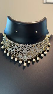 GJ Finish -CZ Choker set