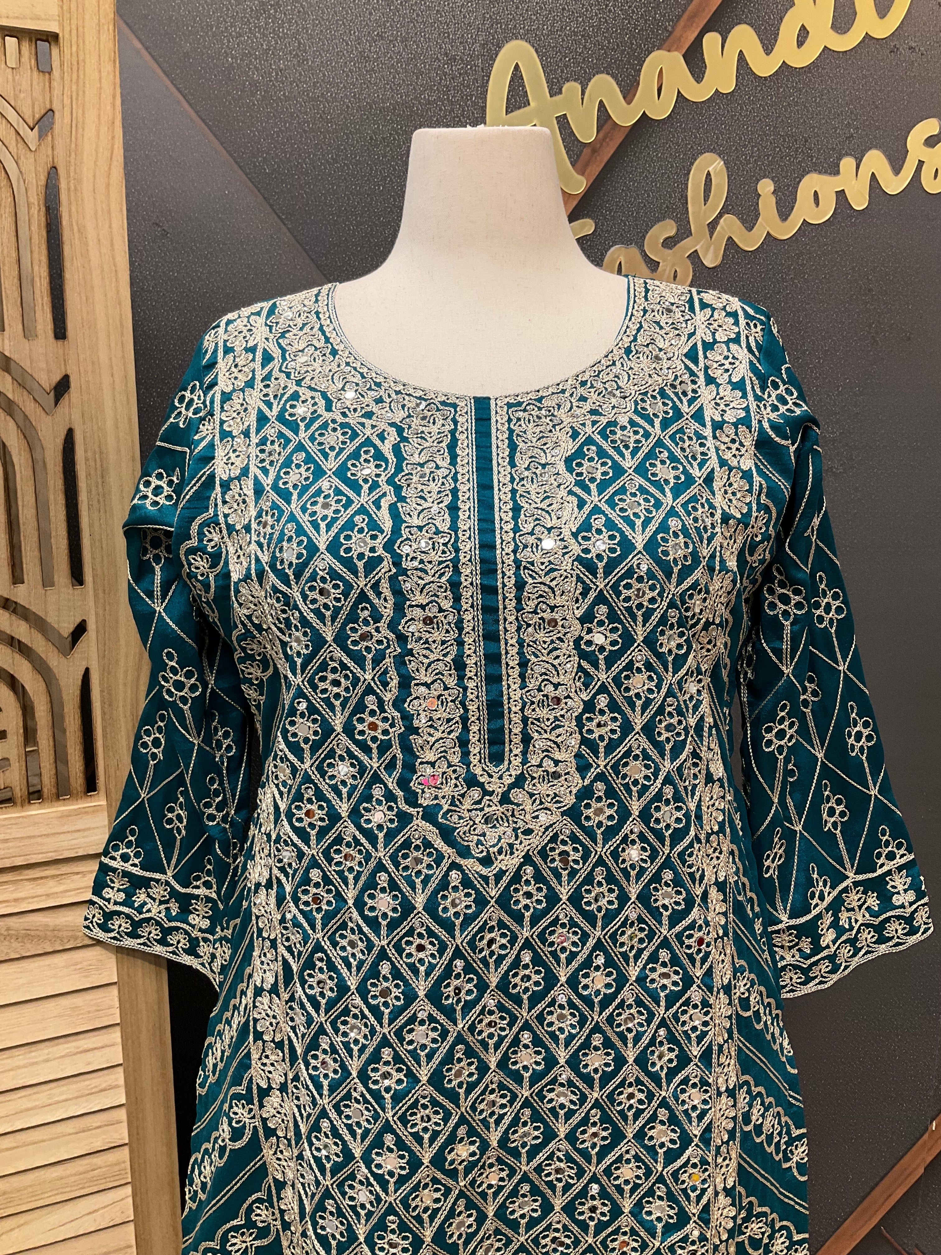 Size 44-Party wear Kurti set