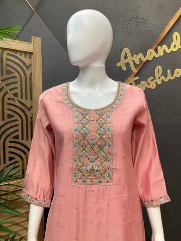 Light pink kurti