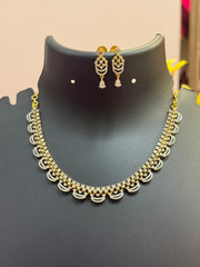 CZ Party Wear Necklace set