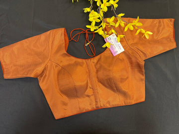 Copper Color- Front Opening Blouse