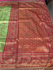 Green Silk Saree