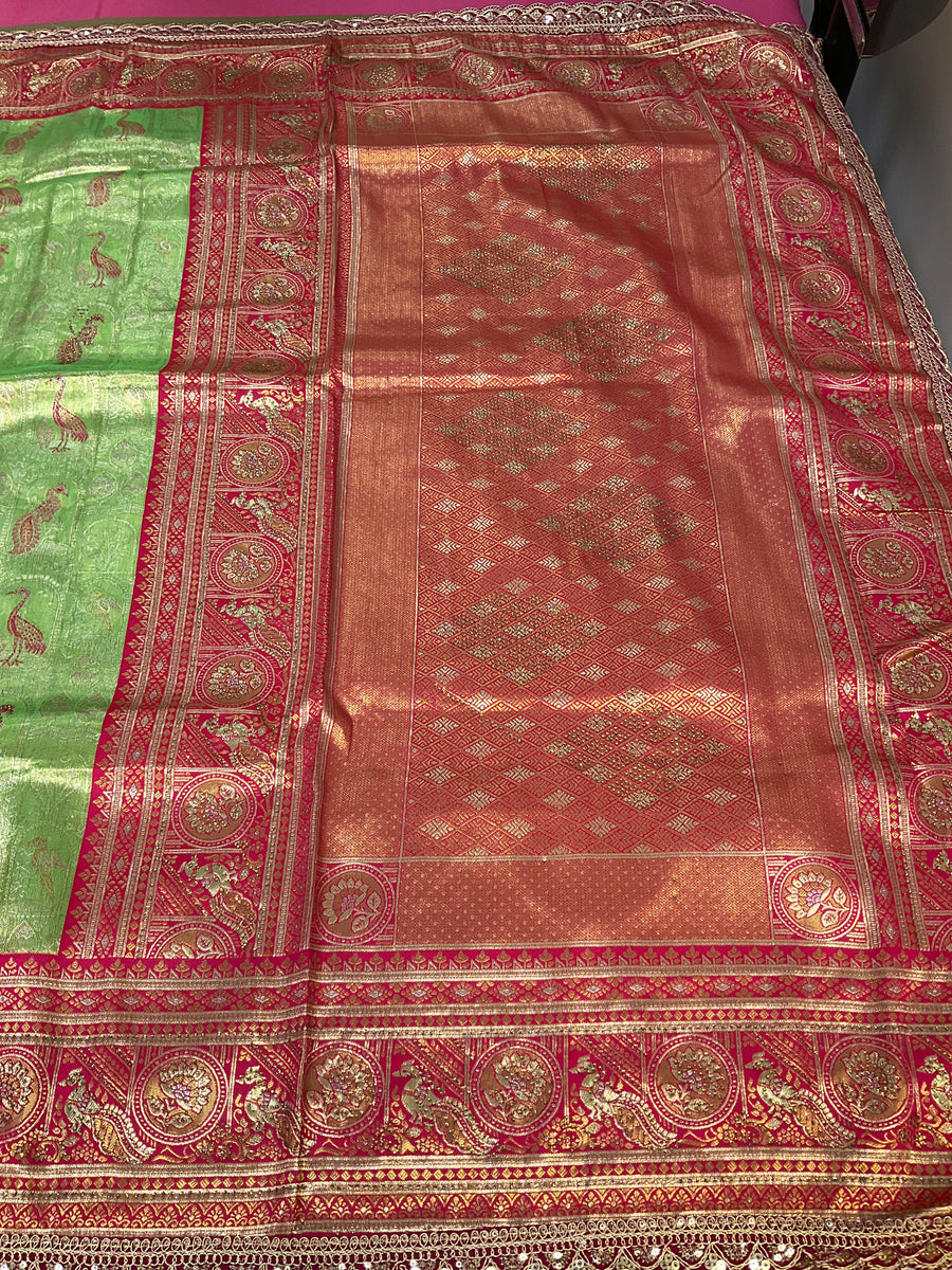 Green Silk Saree