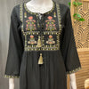 Black Tunic Top/short Kurti