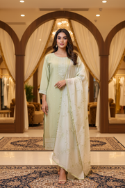 Women’s Plus Size Pastel Sets Kurti Set