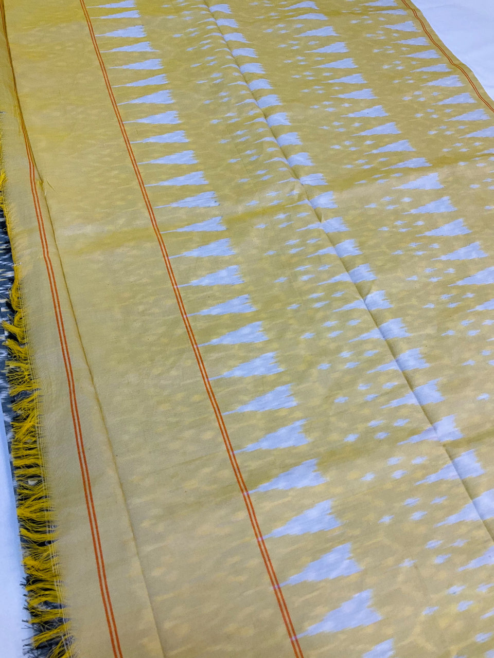 Sico cotton Ikkat print sarees image 4