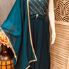 Long Party Wear Dress - Elegant Ethnic Gown for Special Occasions