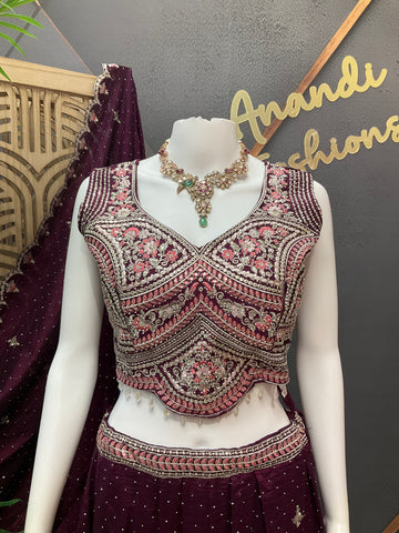 Size 40- Party Wear Lehenga sets