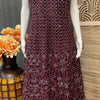Heavy Party Wear Long Dress Size 42/46 - Designer Ethnic Gown