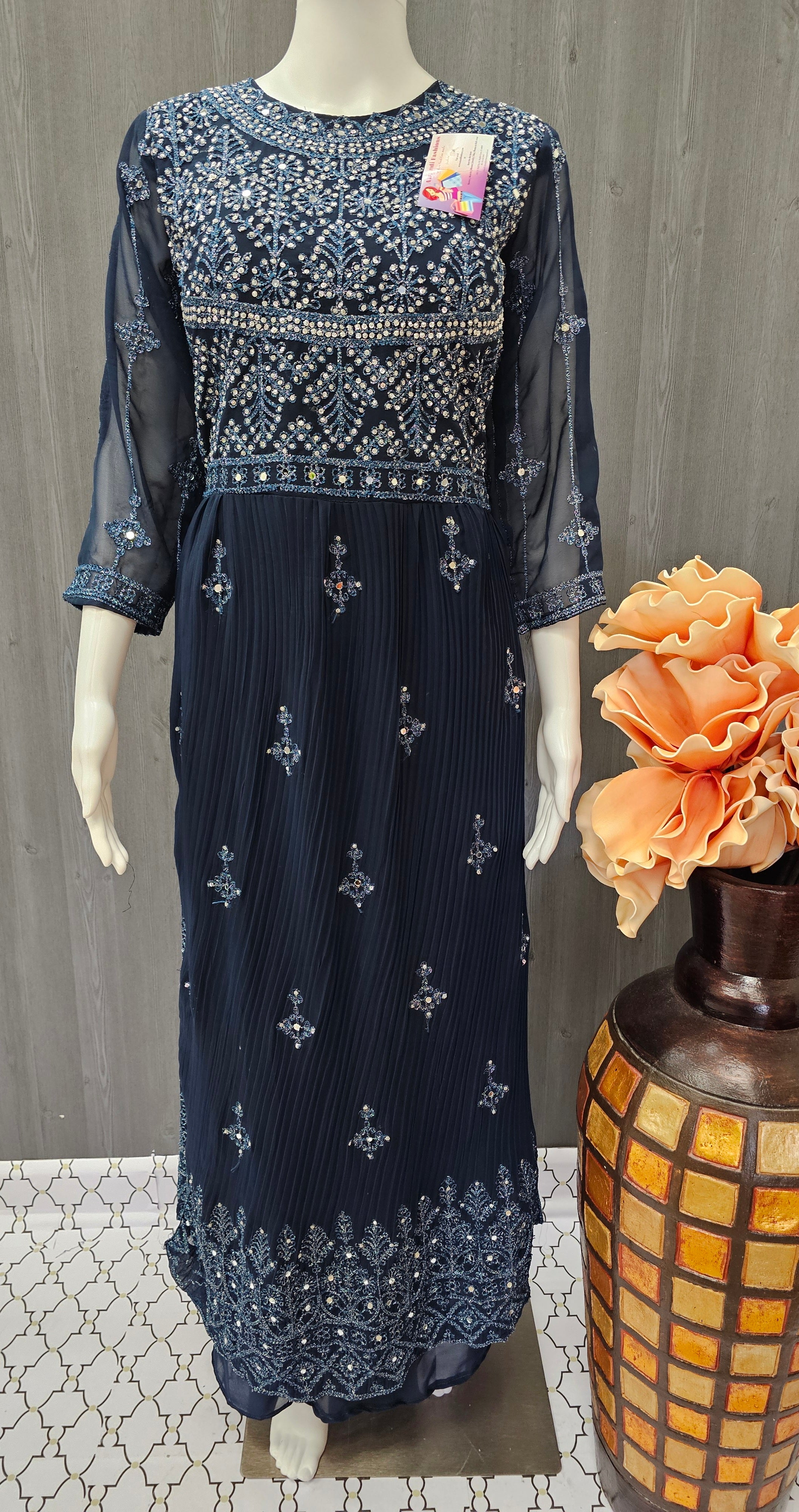 Nyra Cut Suits - Stylish Party Wear with Matching Palazzo Pant image 1