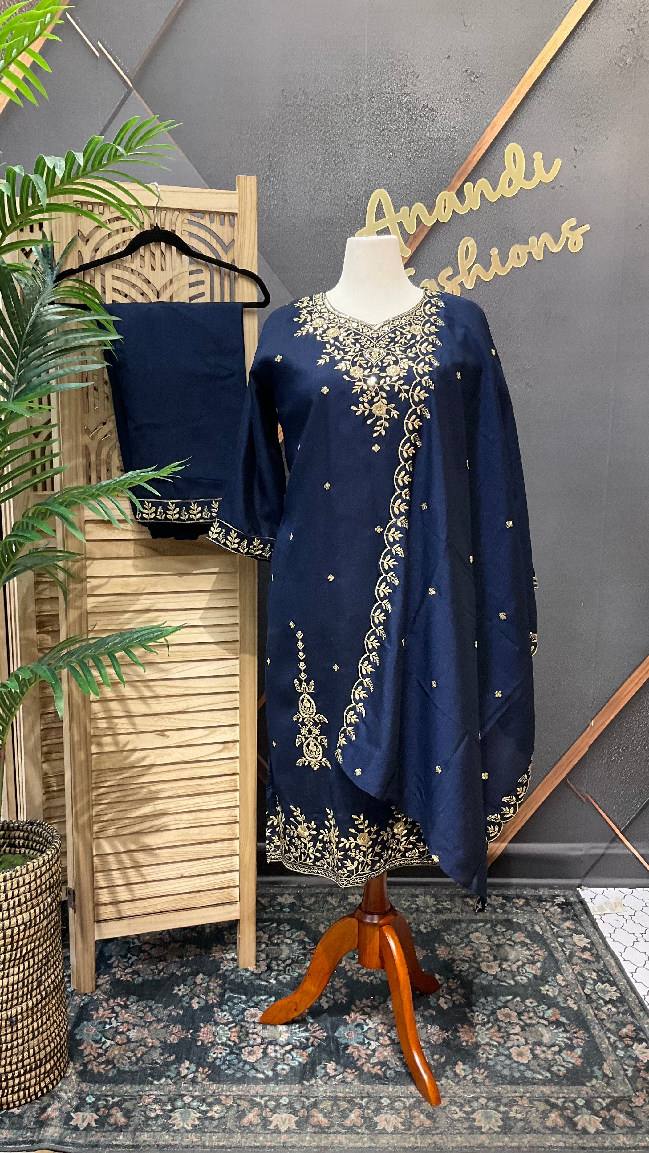 Plus size Party Wear Kurti sets